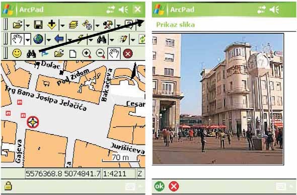 Manual initation of the GPS signal reception
